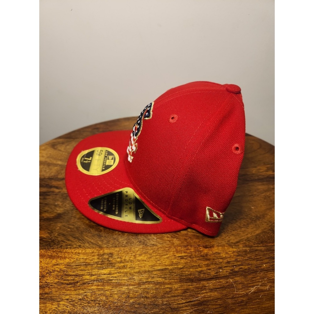 Chicago White Sox 4th of July New Era 59Fifty Fitted 7 1/2 Hat Cap Low Profile - Picture 3 of 4
